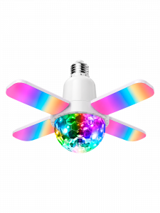 Потолочный светильник RGB с Bluetooth колонкой и пультом 24 Вт E27 Огонёк OG-LDP60